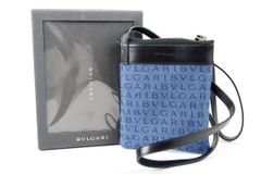 週末限定セーーール】BVLGARI ロゴマニア デニム ショルダーバッグ