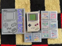 Nintendo GAME BOY 初代 ゲームボーイ 本体 箱、取扱い説明書付き＋