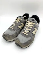New Balance ニューバランス U574LGG GRAY スエード×スウェット スニーカー size28/グレー ■■ メンズ