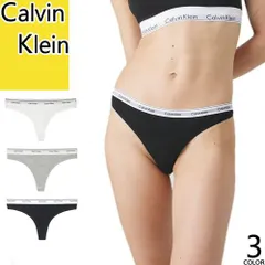 カルバンクライン Calvin Klein 下着 ショーツ パンツ Tバック タンガ レディース アンダーウェア ロゴ 無地 綿 コットン スポーツ ジム 人気 グレー COTTON MODAL BALANCE THONG QP3274O [1枚単品]のサムネイル