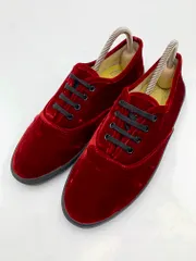 Steven Alan × KEDS スティーブンアラン ケッズ VELOUR CHAMPION OXFORD ベロア ローカット スニーカー size6H/赤 ■■ レディースのサムネイル