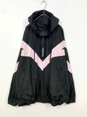 MILKFED ミルクフェド ウィンドブレーカー ハーフジップ アノラック パーカー ジャケット sizeS/黒 ■■ レディースのサムネイル
