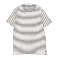 FilMelange OLIVER ボーダー 171-1019 サイズ3 半袖Ｔシャツ カットソー ホワイト グレー ユニセックス フィルメランジェ【中古】6-0514S∞のサムネイル