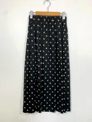 le.coeur blanc ルクールブラン タフタ素材 リバーシブルタフタギャザー スカート size38/黒×モカ ■■ レディースのサムネイル
