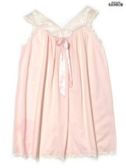 rose satin baby doll Fiorforte - メルカリ