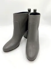 美品 GOLDEN GOOSE ゴールデングース ANNA アンクル レザー 型押し 星 ショート ブーツ size37/グレー ■■◎レディースのサムネイル