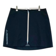 J.LINDEBERG ノースリーブ ワンピース モックネック ネイビー M - メルカリ