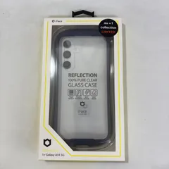 【新品未使用】i Face Reflection 強化ガラス クリアケース for Galaxy A55 5G/ネイビー　R24J015Lのサムネイル