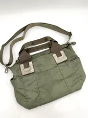 ear PAPILLONNER イア パピヨネ 2way 樹脂パーツトート ショルダー バッグ カーキ ■■ レディースのサムネイル