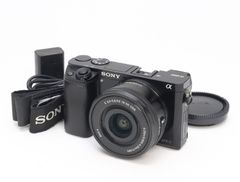 SONY α NEX-6 レンズSEL1855付き - メルカリ