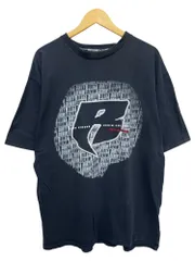 RUFF RYDERS (ラフライダース) DENIM COLLECTION 刺繍プリントTシャツ 90S 00S 古着 ビンテージ  XL ブラック メンズ/065