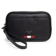 BALLY バリー キーリング付 ラウンドファスナー コインケース ブルー