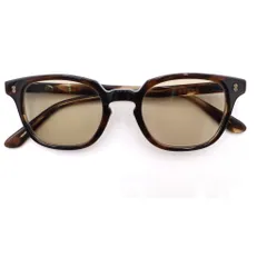 金子眼鏡 (カネコガンキョウ) ×SOPHNET BINCHOTAN GLASSES ソフネット 備長炭眼鏡 メガネ サングラス グレー 度入りのサムネイル