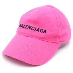 BALENCIAGA (バレンシアガ) LOGO CAP ロゴ刺繍 ベースボールキャップ 帽子 590758 310B2 ピンクのサムネイル