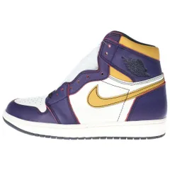 NIKE SB (ナイキエスビー) AIR JORDAN 1 HIGH OG DEFIANT LA TO CHICAGO CD6578-507 エアジョーダン1 エルエートゥーシカゴ ハイカットスニーカー ホワイト/パープル US9/27cmのサムネイル