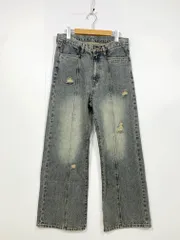 美品 FREAK'S STORE フリークスストア McGREGOR MODERN センターシーム ストレートデニム パンツ sizeM/ブラウン ■■メンズのサムネイル