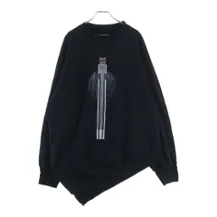 JULIUS (ユリウス) 21AW フロントプリント スウェット ブラックのサムネイル