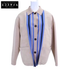 RING JACKET リングヂャケット 59083F06B ライトグレー ウールカシミヤ ダブルフェイス ジップアップ ジャケット 2 RING JACKET リングヂャケット 59083F06B ライトグレー ウールカシミヤ
