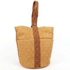 美品】HERMES（エルメス）タムールMM カゴバッグ ハンドバッグ 茶色