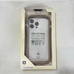 【新品未使用】i Face Reflection 強化ガラス クリアケース for iPhone 15 Pro Max/ベージュ R23J020Wのサムネイル