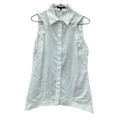 ANN DEMEULEMEESTER アシンメトリーシャツ ホワイト - メルカリ