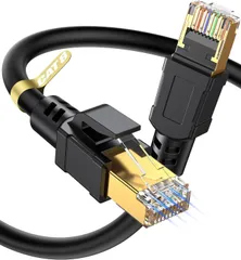 【097G27】LANケーブル CAT8 1M メッシュLANケーブル