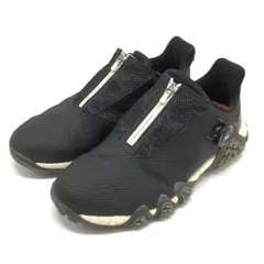 【美品】アディダス ゴルフシューズ 黒 GX3937 コードカオス22 スパイクレス BOA ダイヤル式 メンズ 26.5 ゴルフウェア adidas
