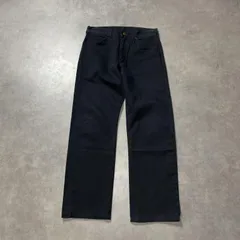 GQ5569◇Lee：80's-90's USA製 ストライプデニム◇w31◇ブラック系 200-0147 リー ストレートパンツ