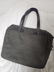 美品】USA製 FILSON オイルド オープントートバッグ ネイビー - メルカリ