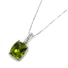 タサキトルマリン2.9ct ダイヤ0.04ct ネックレス E0027 - メルカリ
