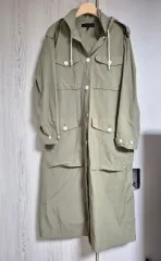 rag&bone カーキ色 フード ロング マウンテンパーカー アウターのサムネイル