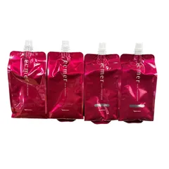 ♪0510 ナリス エクメール ヘアシャンプー×2 ヘアコンディショナー×2 400ml つめかえ用 未使用 未開封 narisのサムネイル