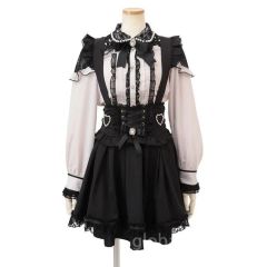 リズリサ LIZLISA フロントカシュクールスカート - メルカリ