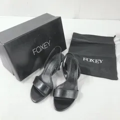 FOXEY パンプス 黒 35のサムネイル