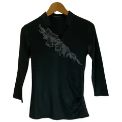 【中古】　VIVIENNE TAM　カットソー　長袖　トップス　Vネック　刺しゅう　日本製　古着　/2009のサムネイル