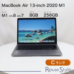 MacBook Air 13-inch 2020 M1【ランク：C】【カラー：スペースグレイ
