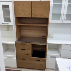 K♢102 末次家具 キッチンボード LUCIDO 未使用傷あり品 家具組立OP