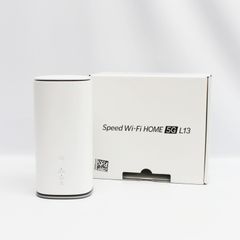 au ZTE Speed Wi-Fi HOME 5G L13 ホワイト【良品】 - メルカリ