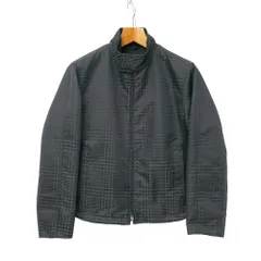 ARMANI COLLEZIONI アルマーニコレッツォーニ ジャケット サイズ48 ハイネック ブルゾン チェック イタリア製 ブランド古着【中古】20260527/RA9529のサムネイル