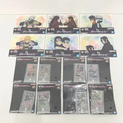 一番くじ ナルト F賞 ストラップホルダーチャーム 8種 I賞 キャンパス風ボード 全6種 全14種 セット NARUTO 疾風伝 心を写す赤き瞳