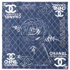希少ヴィンテージ♥︎CHANELサーフラインSURFスカーフCCシャネル波