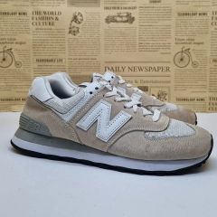 未使用 new balance ニューバランス スニーカー 23cm ベージュ - メルカリ