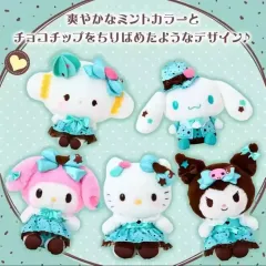 サンリオキャラクターズ ミントチョコ ぬいぐるみ キーホルダー
