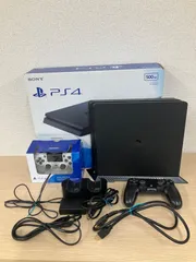 #【初期化通電動作確認済】PlayStation4 PS4 プレイステーション4 プレステ4 本体 コントローラー2つ付き【ゲームソフト、ゲーム機4】【15】