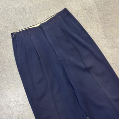 50s rayon gabardine Slacks 2タック ワイド レーヨン - メルカリ