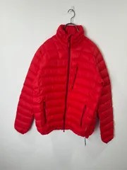 S00862｜MAMMUT｜マムート｜ダウンジャケット｜レッド｜レディース｜XLサイズ｜アウトドア｜テック系｜Y2K｜90S｜古着｜USA古着｜ヴィンテージ｜アメカジ｜フォロー割｜今期トレンド｜無地｜オーバーサイズ｜タグ欠損｜防寒アウターのサムネイル