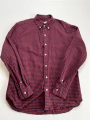 URBAN RESEARCH ROSSO アーバンリサーチロッソ RA24-13M001 定価6490円 ハイパフォーマンスオックスボタンダウン シャツ sizeS/赤  ◇■メンズ