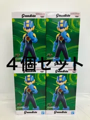 未開封 ロックマン エグゼ Grandista ROCKMAN.EXE フィギュア 4個セット LF5C17 f101
