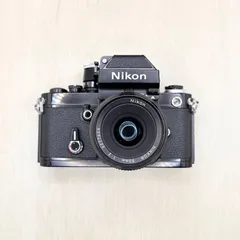 Nikon F2 フォトミック ニコン 一眼レフ フィルムカメラ NIKKOR 50mm F2 レンズ付き 露出計動作 ブラック ボディ MF 35mm 銀塩カメラ マニュアルフォーカス レンズ フィルム一眼 60-80527-961のサムネイル