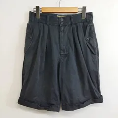 45RPM STUDIO フォーティーファイブアールピーエム タック ショーツ ハーフパンツ ロールアップ 日本製 コットン ブラック 古着 OLD E863のサムネイル